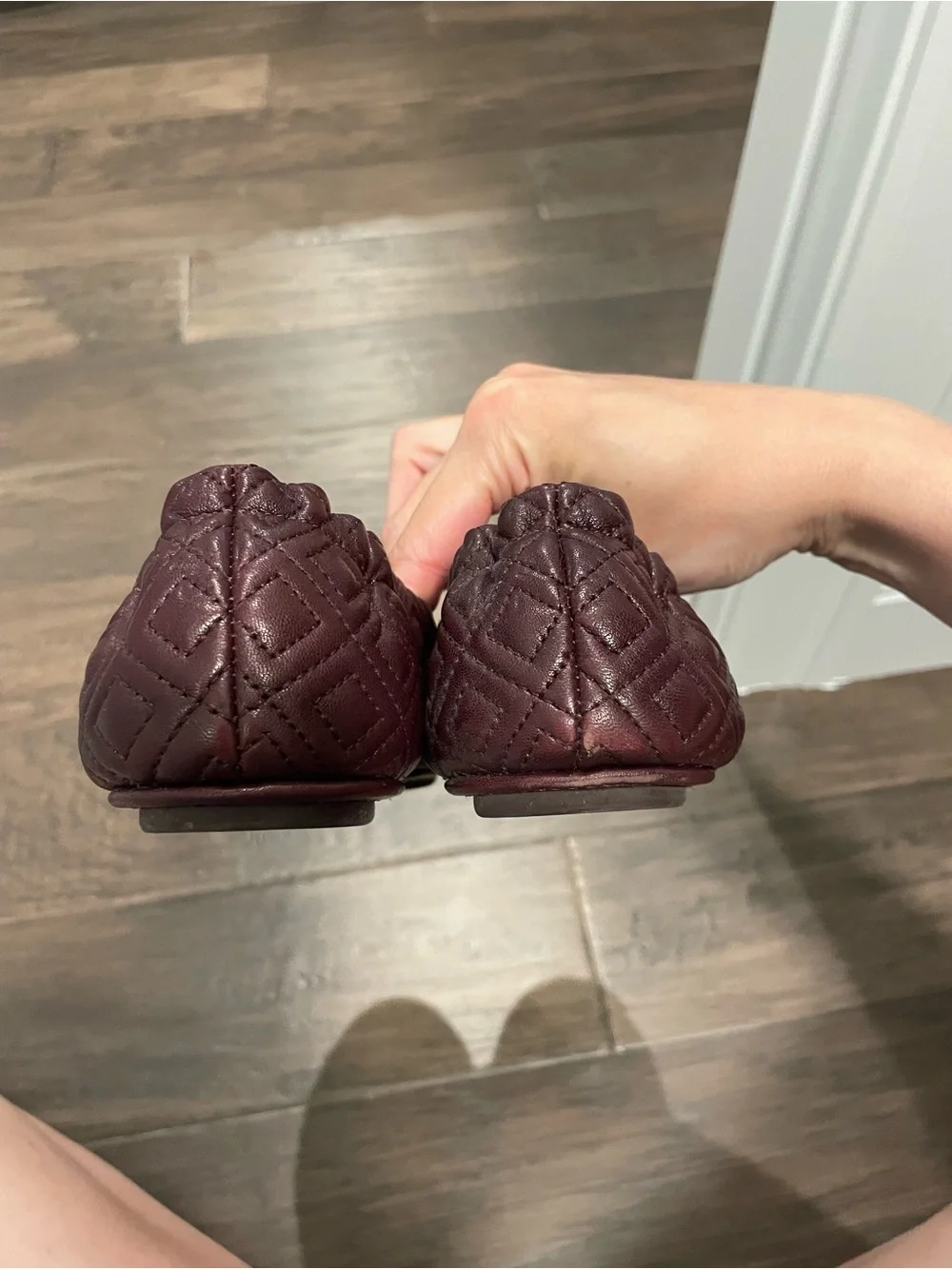 Tory Burch quilted ballet flats